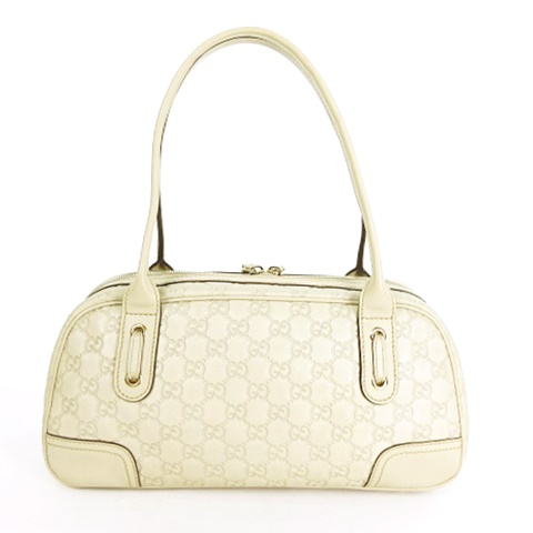 ひろ 1円 GUCCI グッチ 161720 グッチシマ プリンシー レザー ハンドバッグ