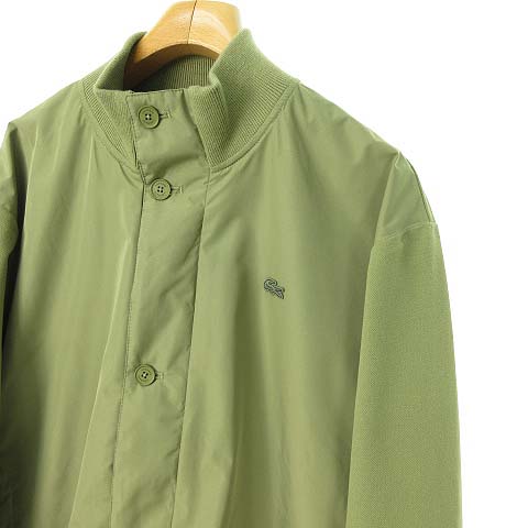 未使用品 ラコステ LACOSTE BH321EL GELANOTS ラミネート ブルゾン 