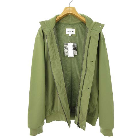未使用品 ラコステ LACOSTE BH321EL GELANOTS ラミネート ブルゾン 