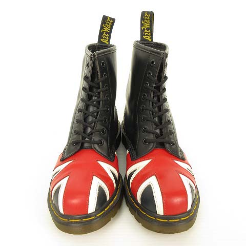 ドクターマーチン DR.MARTENS ユニオンジャック 8ホール レース