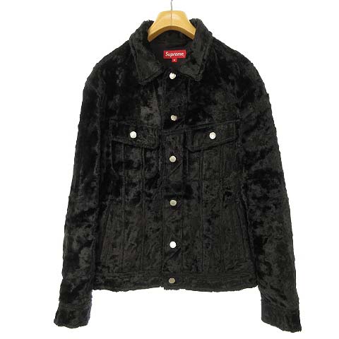 シュプリーム SUPREME 19SS Fuzzy Pile Trucker Jacket ファジーパイル 