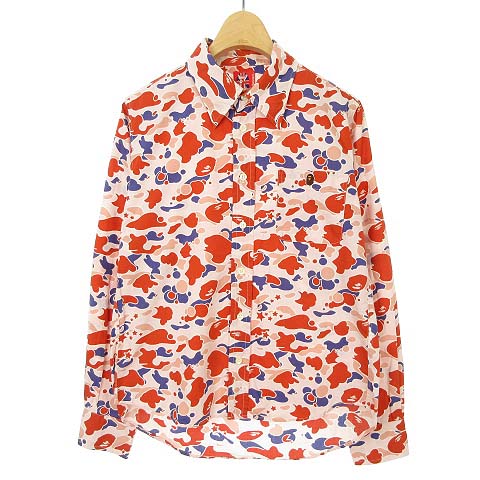 アベイシングエイプ A BATHING APE 迷彩 シャツ トップス カモ  