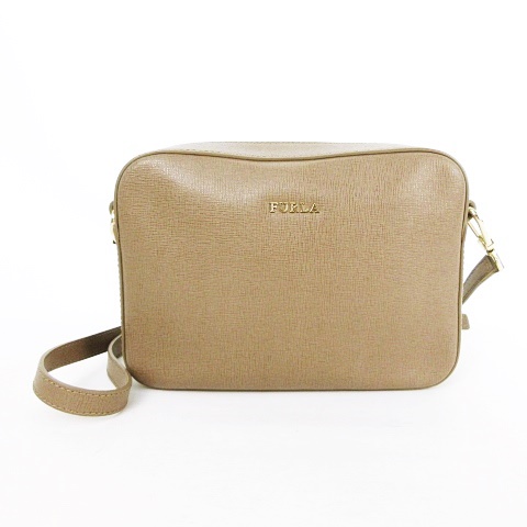 フルラ Furla Lilli ショルダーバッグ クロスボディ ボックスショルダー ロゴ金具 レザー グレージュ ベージュ レディース 053 ベクトルパーク フルラ Furla Lilli ショルダーバッグ クロスボディ ボックスショルダー ロゴ金具 レザー グレージュ ベージュ レディース 053 ベクトルパーク