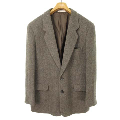 パパス Papas ツイード ジャケット テーラード ブレザー Marling Evans生地 S 44 グレージュ系 Ibs63 メンズ 053 ベクトルパーク パパス Papas ツイード ジャケット テーラード ブレザー Marling Evans生地 S 44 グレージュ系 Ibs63 メンズ 053 ベクトルパーク