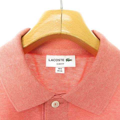 未使用品 ラコステ LACOSTE PH441EL スリムフィット ポロシャツ 