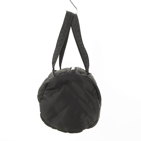 美品 PORTER タンカー ボストンバッグ ドラムバッグ ミニボストン 黒 美品】PORTER ポーター タンカー ドラムバッグ ミニボストン