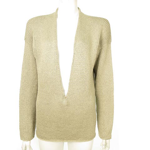 エルメス HERMES マルジェラ期 ヴァルーズ ニット プルオーバー シルク 