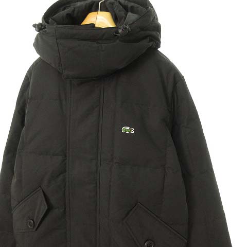 未使用品 ラコステ LACOSTE BH528E ミリタリー ダウン ブルゾン 