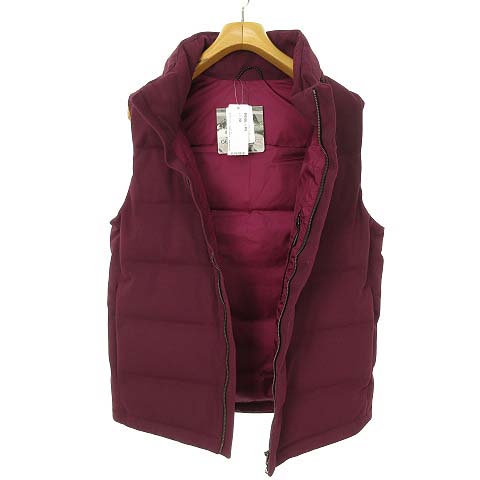 LACOSTE ダウンベスト FR 48 / US S 赤