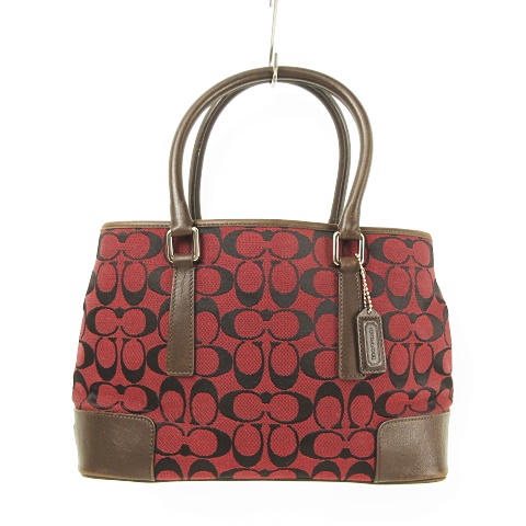 コーチ COACH 6089 シグネチャー ハンドバッグ トートバッグ ロゴ 