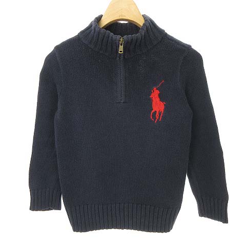 ポロ バイ ラルフローレン Polo by Ralph Lauren キッズ ハーフジップ 