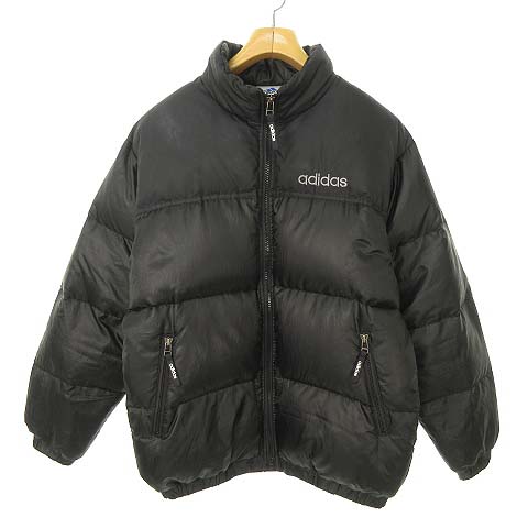 アディダス Adidas ボーイズ ダウンジャケット ブルゾン ロゴ刺繍 160 ブラック 黒 国内正規品 Ibs63 キッズ 053 ベクトルパーク