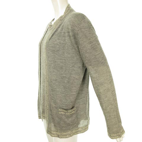 シャネル CHANEL 99C カシミヤ アンサンブルニット ロゴ プル