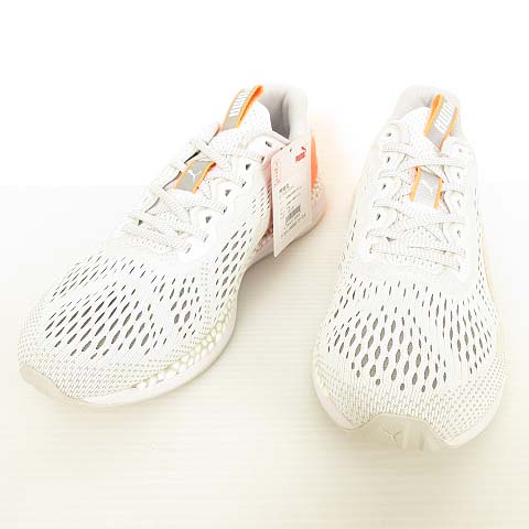 未使用品 プーマ Puma 02 スピード 600 2 ランニングシューズ スニーカー 24cm ホワイト系 レディース 053 ベクトルパーク