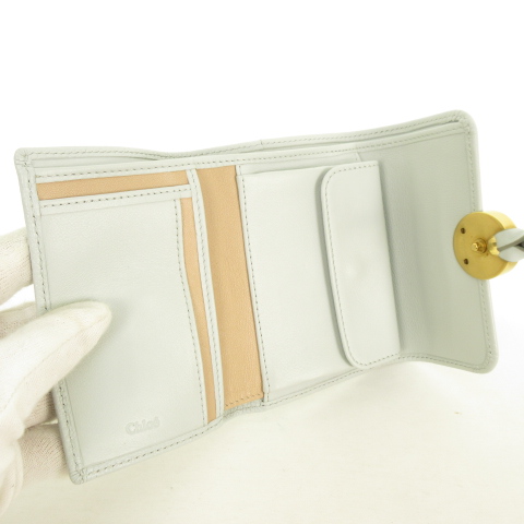 クロエ CHLOE INDY SQUARE WALLET インディ 三つ折り財布 スクエア 