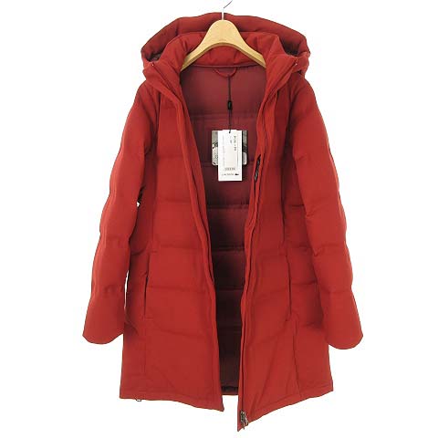 未使用品 ラコステ LACOSTE BF123EL 鹿の子地 ダウン コート 