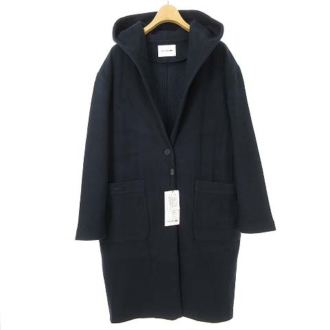 未使用品 ラコステ LACOSTE BF121EL 起毛ツイル コーディガン ロング 