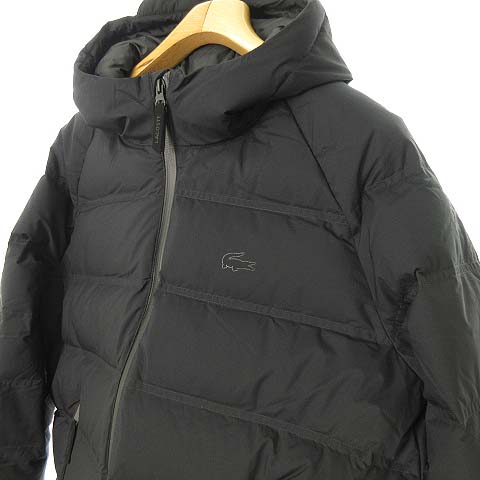 未使用品 ラコステ LACOSTE BH262EL フーデット ダウンジャケット 