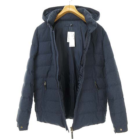 未使用品 ラコステ LACOSTE BH337E ウーリー ダウンジャケット  