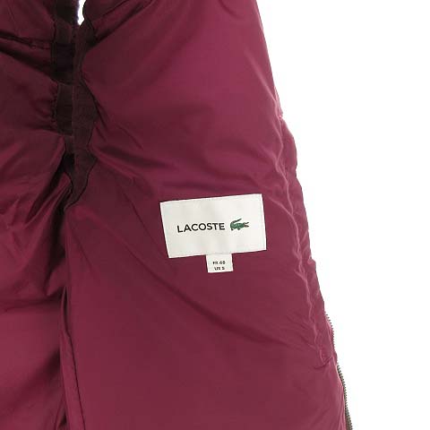 LACOSTE ダウンベスト FR 48 / US S 赤