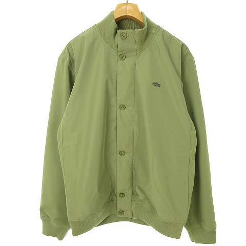 未使用品 ラコステ LACOSTE BH321EL GELANOTS ラミネート ブルゾン 