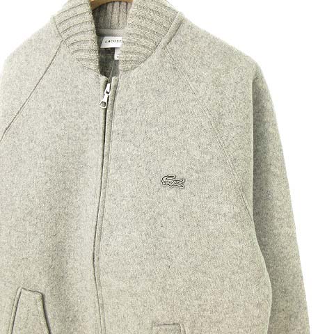 未使用品 ラコステ LACOSTE SH8576L ジップアップ ニット ジャケット 