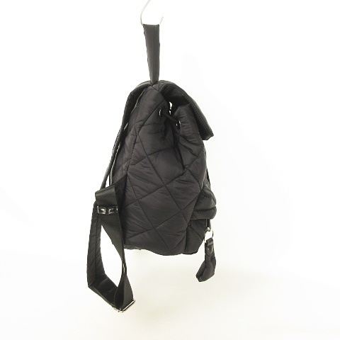 ザラ Zara キルティングリュック バックパック リュックサック デイバック キルティングバッグ ブラック 黒 レディース 053 ベクトルパーク