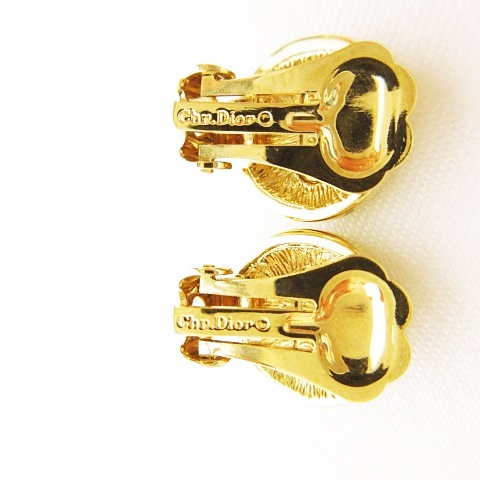 クリスチャンディオール Christian Dior イヤリング アクセサリー CD  