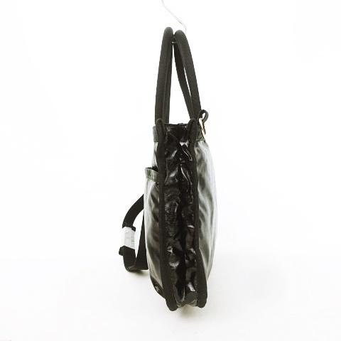 レスポートサック LesportSAC BLACK PATENT ANNE ブラック パテント 