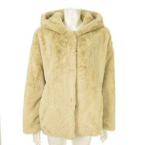 ザラ Zara フェイクファーコート フーディー ベージュ 175 96a Lサイズ相当 レディース 053 ベクトルパーク ザラ Zara フェイクファーコート フーディー ベージュ 175 96a Lサイズ相当 レディース 053 ベクトルパーク