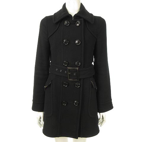 バーバリーブルーレーベル BURBERRY BLUE LABEL ウールアンゴラ フレア 