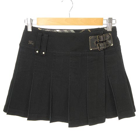 バーバリーブルーレーベル BURBERRY BLUE LABEL プリーツミニスカート  