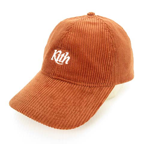 キス Kith Nyc Kh 51 1110 Vf Corduroy Cap コーデュロイ キャップ ロゴ刺繍 ブラウン メンズ 053 ベクトルパーク