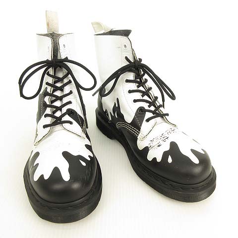 ドクターマーチン DR.MARTENS CORE PRINT PASCAL ペンキ柄 8ホール 