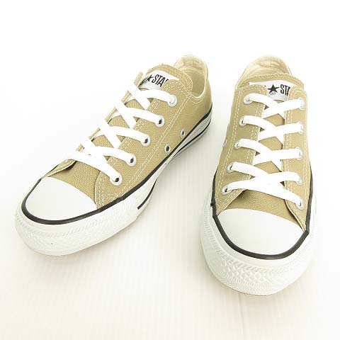 コンバース Converse オールスター All Star ローカット スニーカー キャンバス 23cm Us4 ベージュ レディース 053 ベクトルパーク