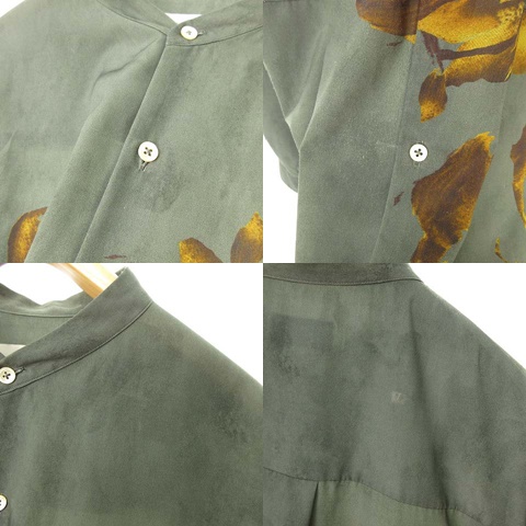 ベッドフォード BED J.W. FORD 19AW バンドカラー ノーカラー シャツ 