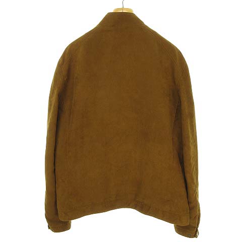 ザラマン Zara Man フェイクスウェード ジャケット ブルゾン シングル ライダース Xl ブラウン メンズ 053 ベクトルパーク