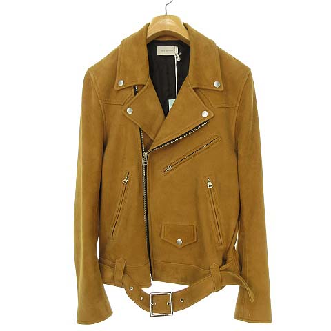 ベッドフォード Bed J W Ford aw B Jm04 Riders Jacket ライダース ジャケット カウスキン スウェード 1 キャメル メンズ 053 ベクトルパーク