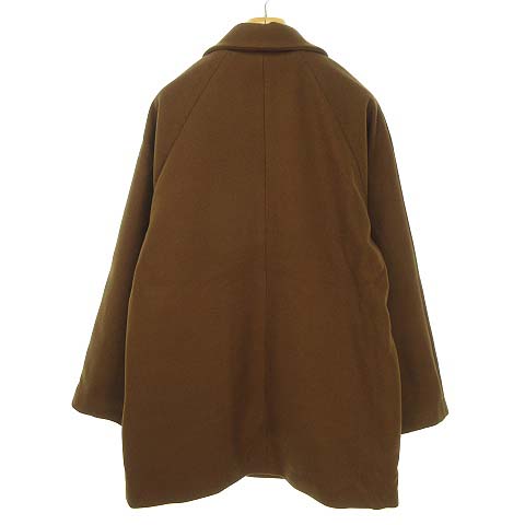 未使用品 ウィゴー Wego 21 Big メルトン テーラー コート チェスターコート L ブラウン メンズ 053 ベクトルパーク