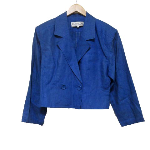 クリスチャンディオール Christian Dior PRET-A-PORTER ジャケット 紺 