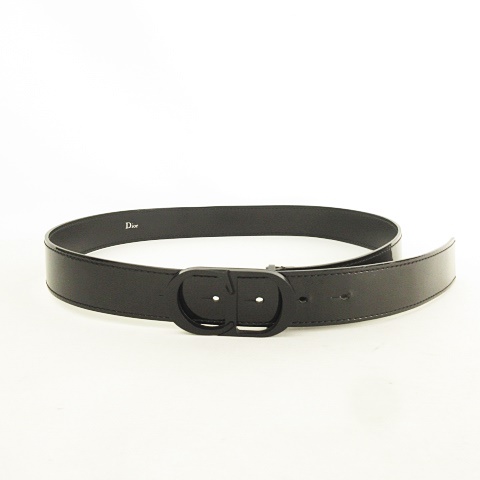 ディオールオム Dior HOMME CD ベルト ロゴバックル 90 エディ期