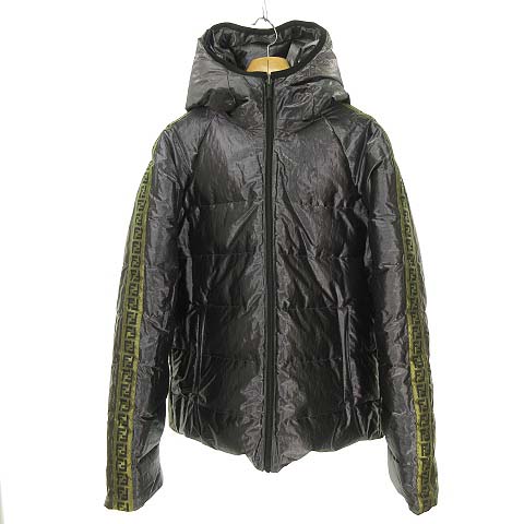 フェンディ FENDI FAA659 A9Q3 FF LOGO REVERSIBLE PUFFER JACKET 