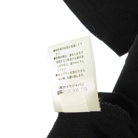 ナイキ Nike タイガーウッズ Tiger Woods モックネック Tシャツ トップス カットソー ゴルフウエア 半袖 L ブラック 国内正規品 メンズ 053 ベクトルパーク