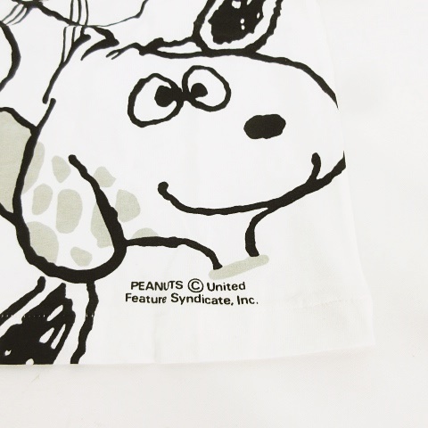 ファミリア Familiar Snoopy 90 Tシャツ プリント スヌーピー スパイク アンディ マーブル オラフ Snoopy Spike Andy Marbles Olaf ホワイト 白 キッズ 053 ベクトルパーク