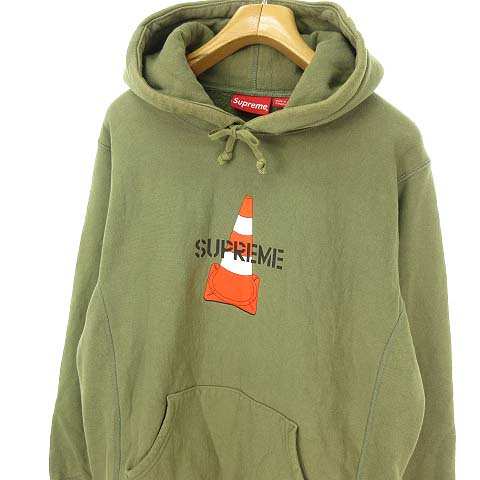 シュプリーム SUPREME 19FW Cone Hooded Sweatshirt ロゴ カラーコーン  