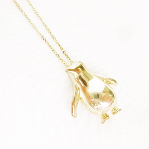 ティファニー Tiffany Co ペンギン ネックレス ペンダント 動物モチーフ シルバー Silver 925 アクセサリー レディース 053 ベクトルパーク