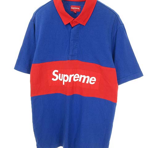 シュプリーム SUPREME 16SS S/S Rugby shirt ボックスロゴ ショート 