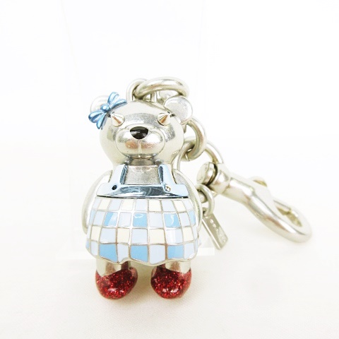 新品タグ付　希少　コーチ　オズの魔法使い　チャーム　シグネチャー　キーリング 新品タグ付 希少 コーチ オズの魔法使い チャーム シグネチャー