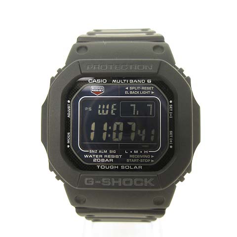 G-SHOCK GW-M5610 電波ソーラー 腕時計　黒 G-SHOCK CASIO カシオ Gショック ジーショック GW-M5610-1B タフ