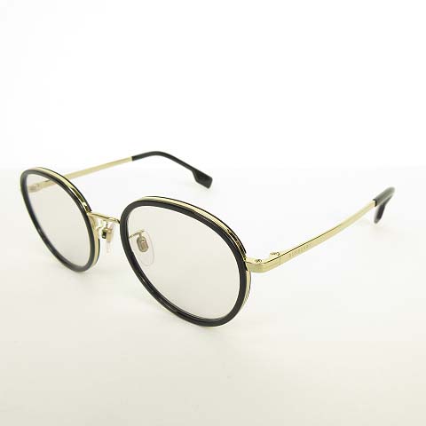 バーバリー BURBERRY B1350D 1109 クラシック ラウンド メガネ 眼鏡  